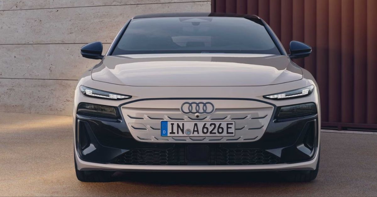 Audi A6 e-tron front view