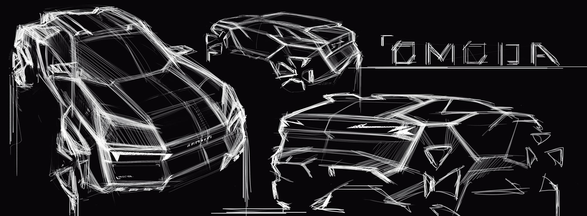 OMODA X crossover concept showcasing its futuristic exterior and sports-SUV styling