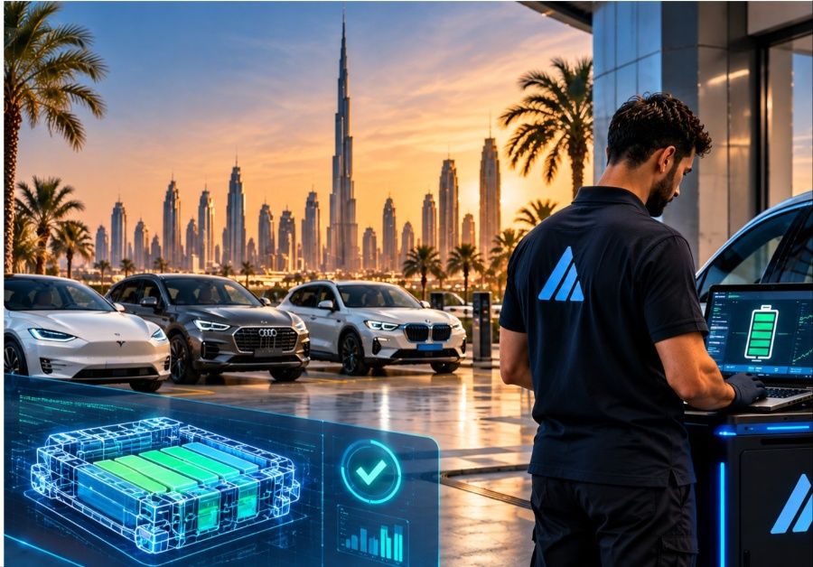 EV Battery Health Check in Dubai