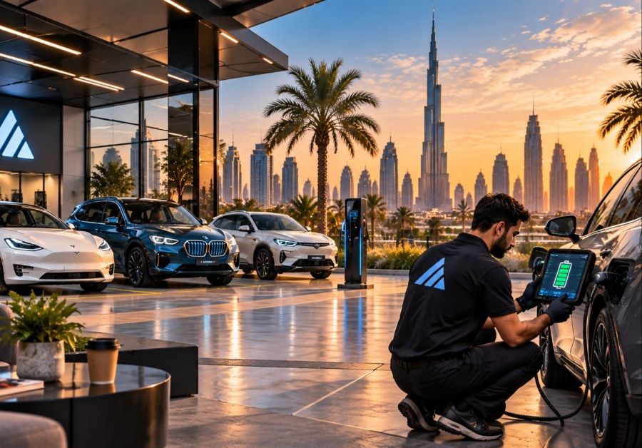 EV Battery Health Check in Dubai