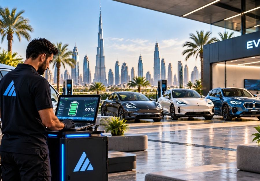 EV Battery Health Check in Dubai