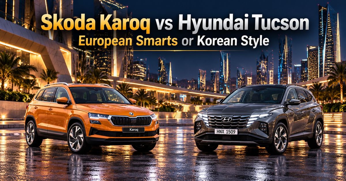 Skoda Karoq vs Hyundai Tucson: European Smarts or Korean Style, Which Compact SUV Fits Your UAE Life