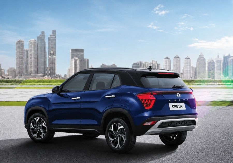 Hyundai Creta Galaxy Blue Pearl