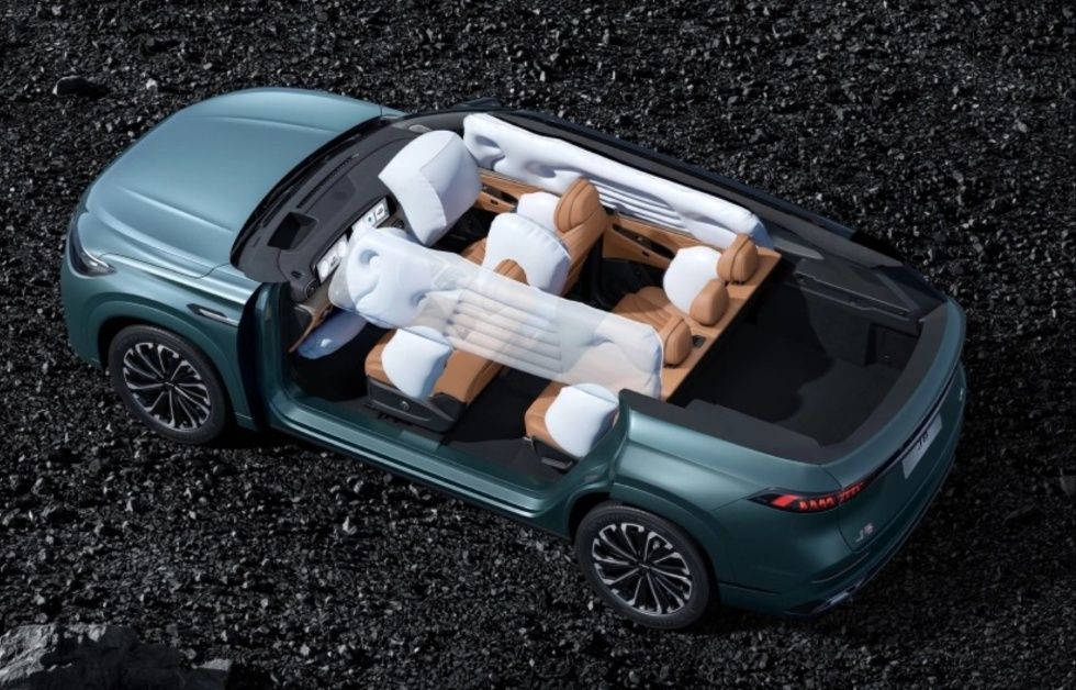 JAECOO J8 SHS Safety Airbags