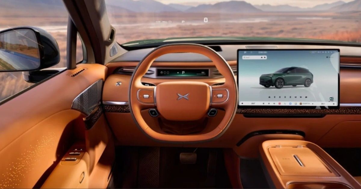 XPENG G9L Interior View