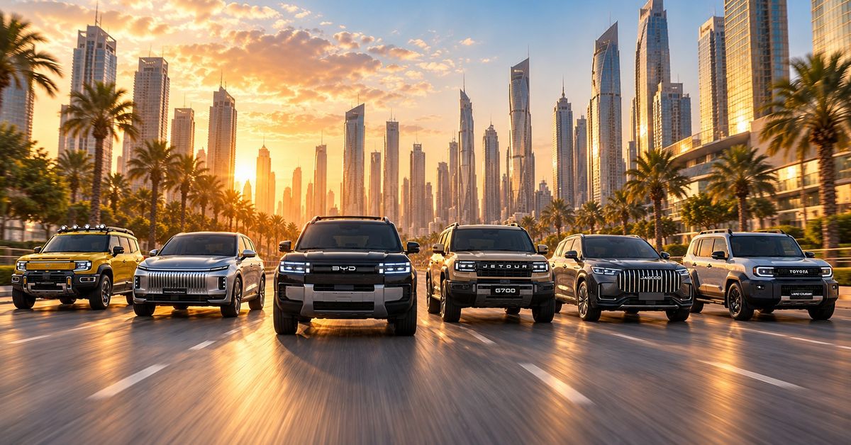 Love the JAECOO J8 SHS? 5 Surprise SUVs Worth a Test Drive in the UAE