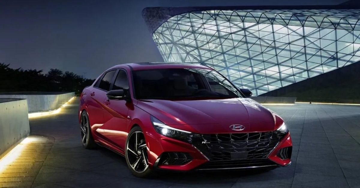 Hyundai Elantra Front View