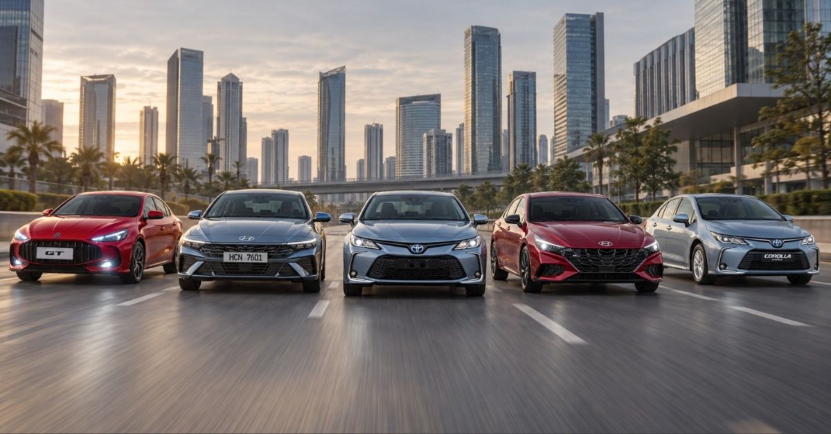 Four Sedan Rivals to the MG GT: Hybrid, Sport and Practical Options