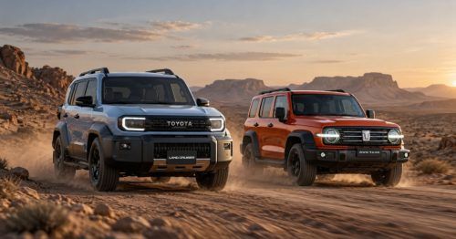 Toyota Land Cruiser FJ vs GWM Tank 300 HEV: Simple Petrol Toughness or 342 hp Hybrid Muscle?