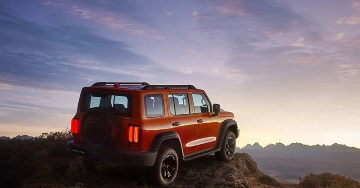 GWM Tank 300 HEV Back View