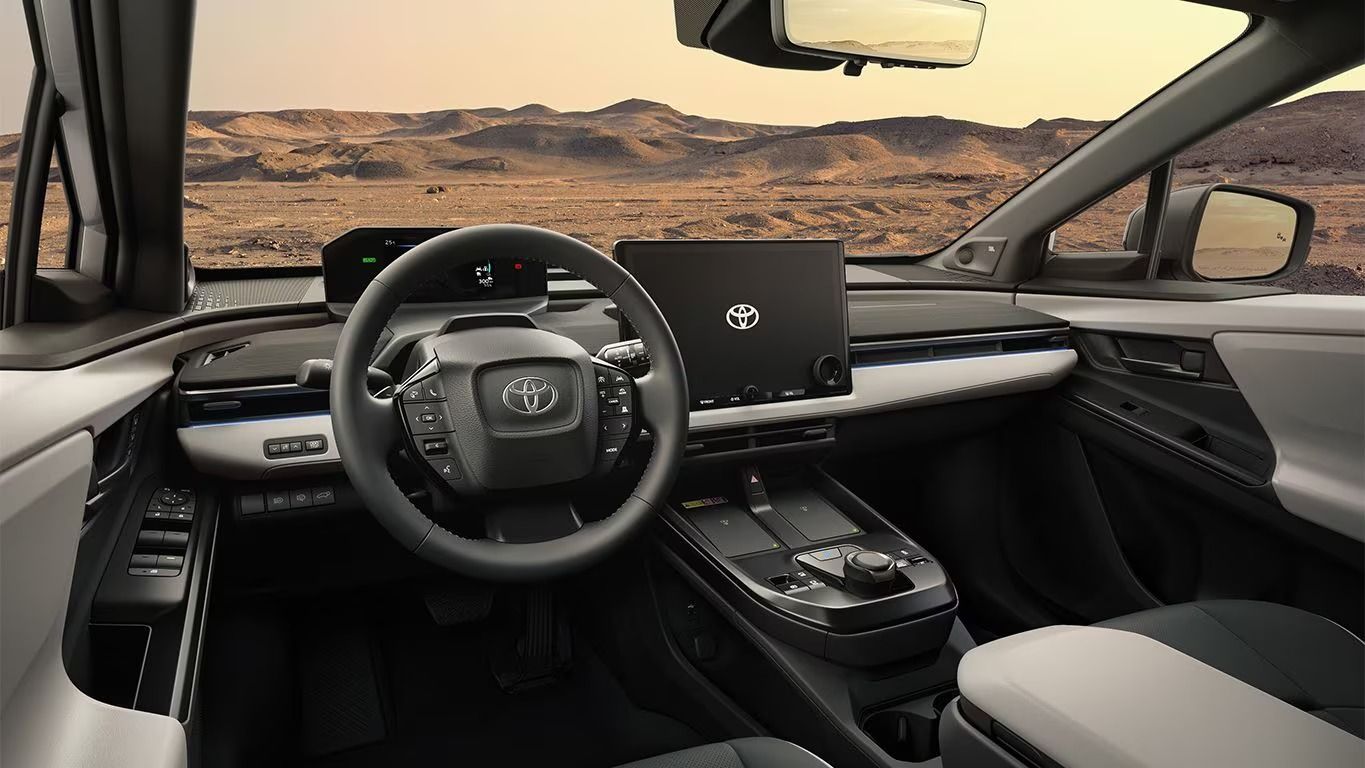 Toyota bZ4X Interior View