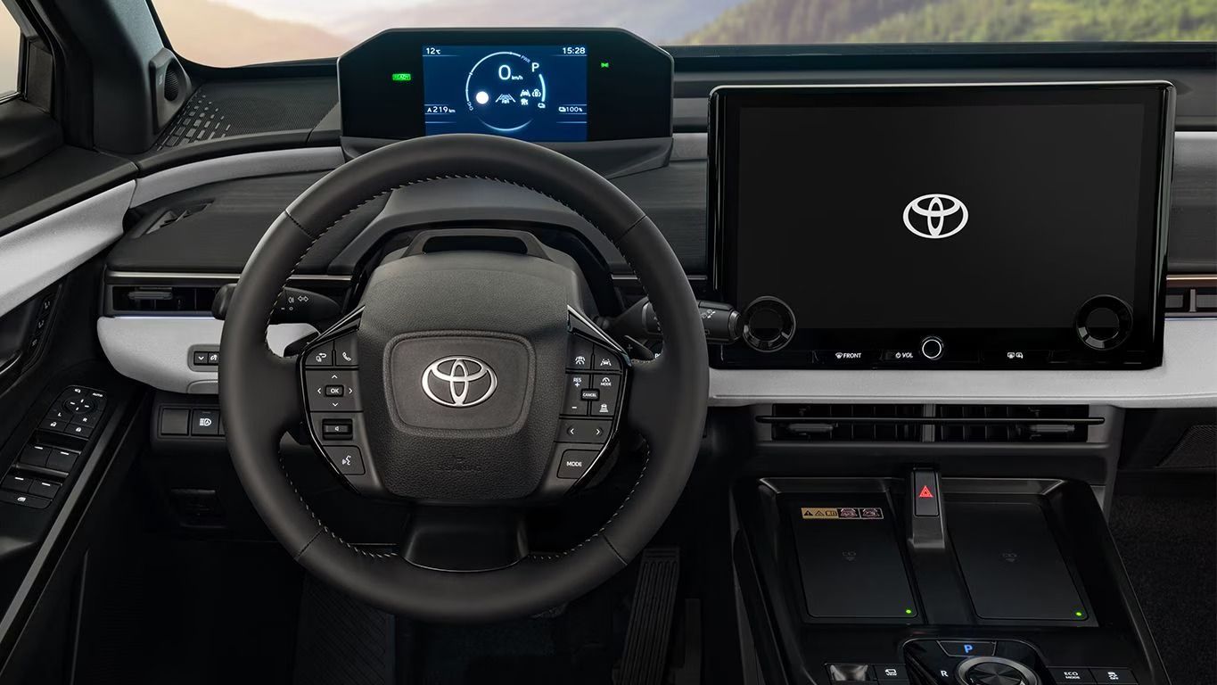 Toyota bZ4X Display