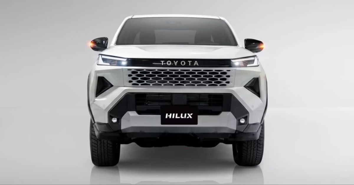 Toyota Hilux Front View