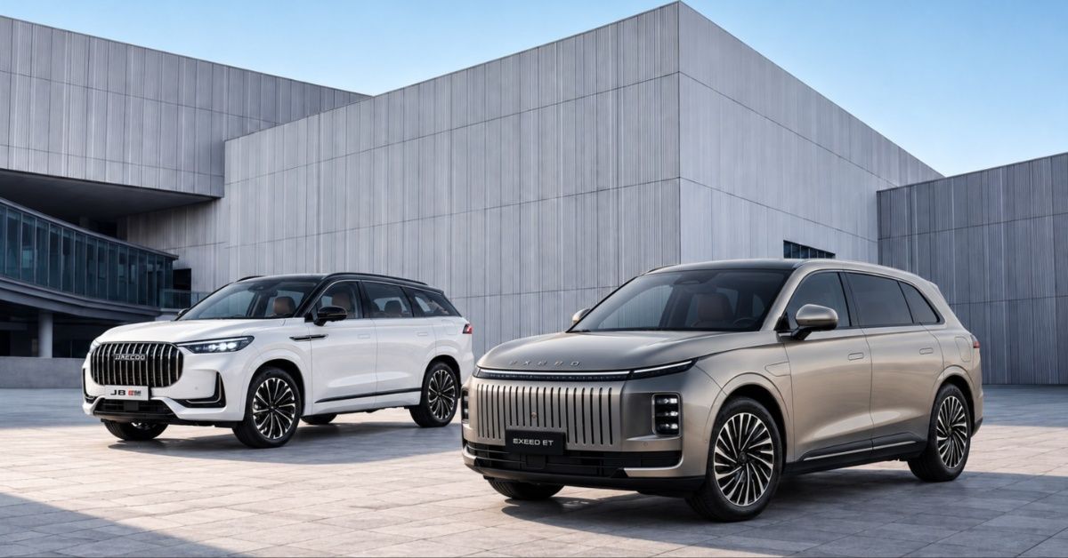 JAECOO J8 SHS vs EXEED ET REEV: Seven Seats and 600 hp, or Five-Seat Luxury With 1,140 km of Range?