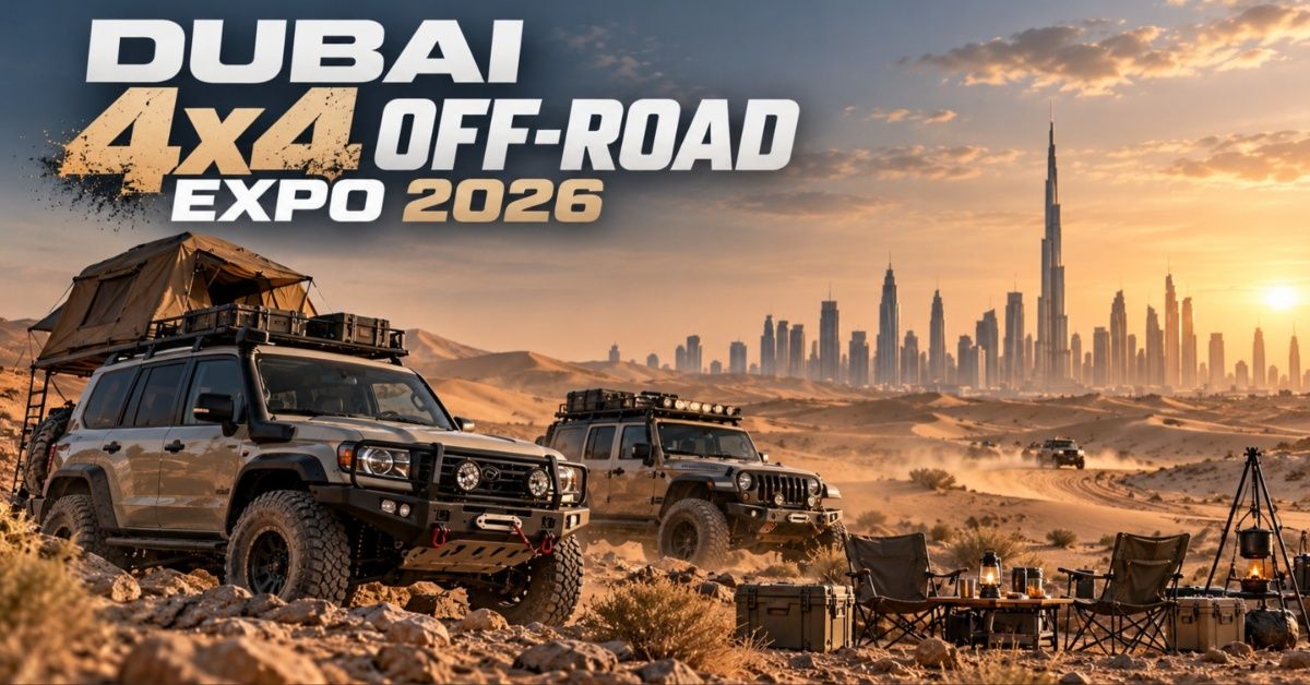 Dubai 4x4 Off-Road Expo 2026: November 20–22 at Safa Park, Free Entry