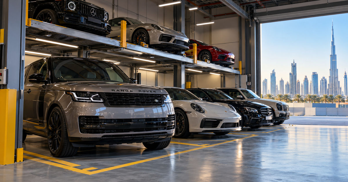 Car Storage in Dubai: 7 Facilities Compared Before Summer